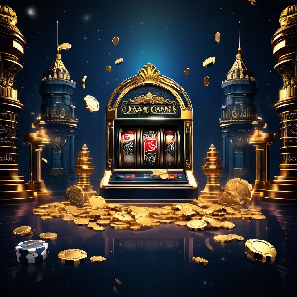 Slots ဂိမ်း Spin နှိပ်နေသော ကစားသူ မြင်ကွင်း
